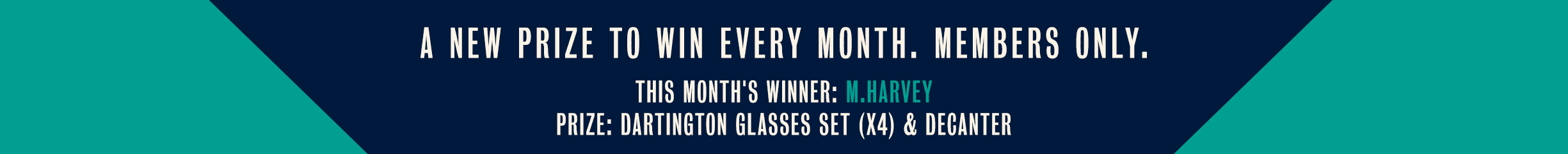 Unlimited Monthly Prize Winner